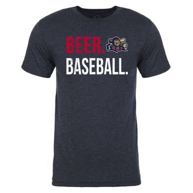 Williamsport Crosscutters Beer Baseball Tshirt