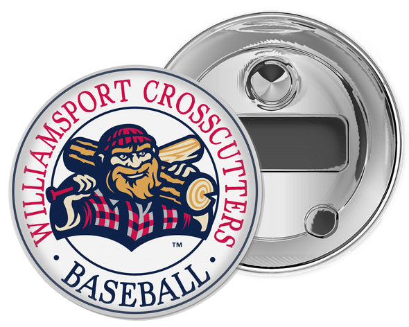 Williamsport Crosscutters Bottle Opener Magnet