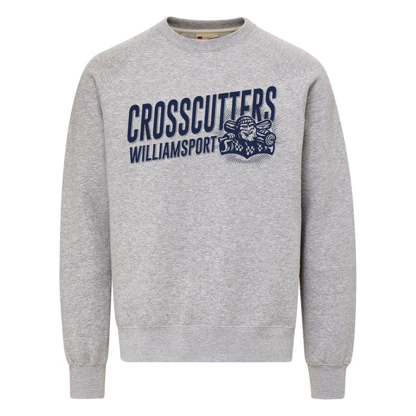 Williamsport Crosscutters Vintage Heather Crew