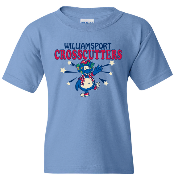 Williamsport Crosscutters Youth Carolina Mascot Tshirt