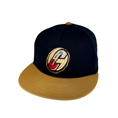 Williamsport Crosscutters Navy & Gold C Fitted Cap