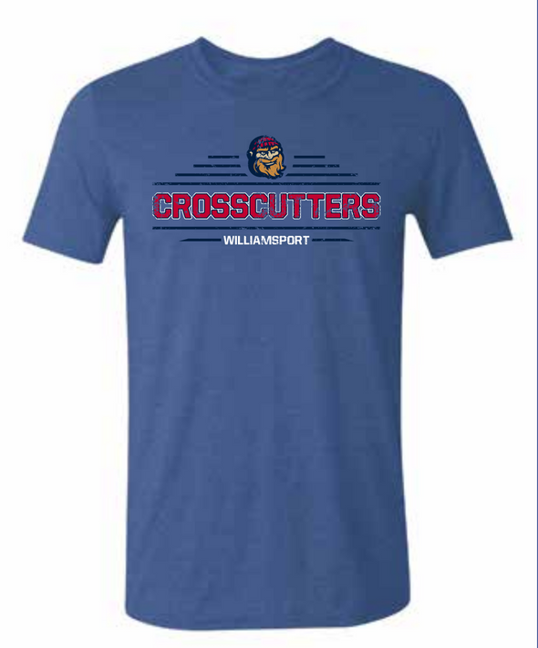 Williamsport Crosscutters Royal Rack Tshirt