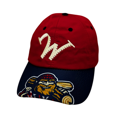 Williamsport Crosscutters Youth Double Logo Adjustable Cap