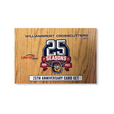 Williamsport Crosscutters 25th Anniversary Card Set - Limited Edition