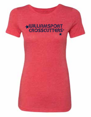 Williamsport Crosscutters Womens Groove Tshirt